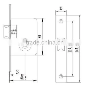Latch Door Lock thumbnail-2