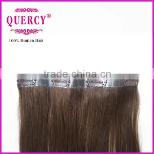 Hot New Products Factory Wholesale PU/skin Weft Clip in Human Hair Extensions thumbnail-6