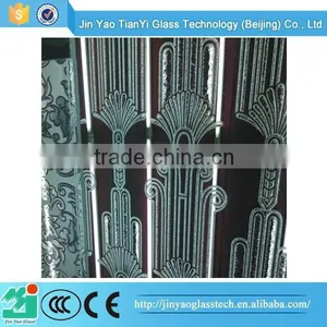 33-19mm Acid Etched Glass for Door thumbnail-2
