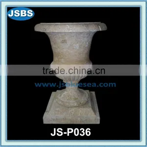2012 Travertine Flower Pots thumbnail-1