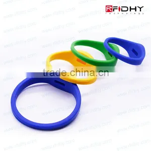 Printed Silicone Wristbands RFID Smart Card for Clubs thumbnail-5