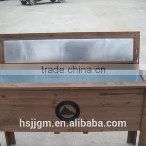 Wooden Outdoor Patio Cooler thumbnail-3