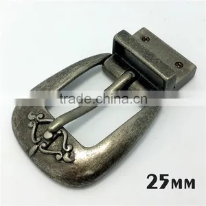 Adjustable Shoulder Strap Buckles Leather Belts With Removable Buckles thumbnail-1