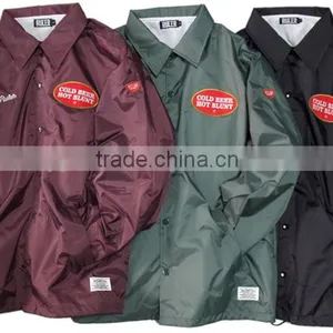 Wholesale Nylon Coaches Jackets, Wholesale Men Coaches Jackets, Wholesale Custom Coaches Jackets thumbnail-6