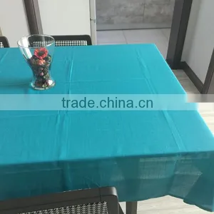 100%polyester Slubby Yarn Table Cloth thumbnail-3