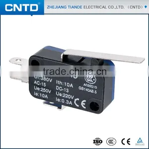 CNTD Small Size Long Pulley Type T85 Micro Switch 125V 16A (CMV-103D) thumbnail-3