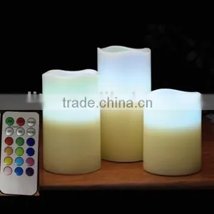 Set of 3 LED Candles With Remote Control thumbnail-5