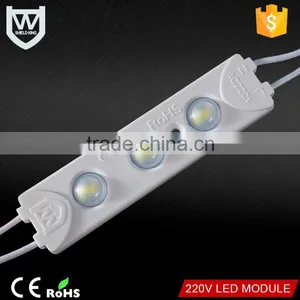 3 Chips 5730 Led Module AC 220V Top Quality Super Bright Beam Angle 160 Degrees CE Rohs AC Led Module Waterproof for KTV Supplier's Choice thumbnail-1