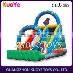 Popular Giant Inflatable Spider Man Slide With Factory Price for Children thumbnail-1