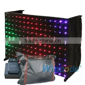LED Vision Curtain / LED Curtain / LED Star Curtain / Led dj Lights / Stage Lights / Led Display thumbnail-1