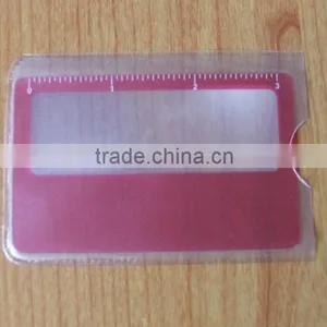 Credit Card Magnifier Promotional Custom Plastic Credit Card Size thumbnail-3