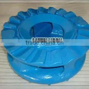 High Chrome 27% & Rubber Slurry Pump End Parts Impeller thumbnail-4