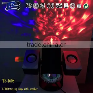 2017 Good Sales --DJ Club Multicolor LED Projection Light With Music and MP3 Player in CE and ROHS thumbnail-1