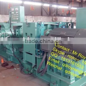 Automatic Waste Tire Recycling Line Automatic Scrap Rubber Crusher thumbnail-5