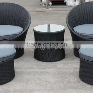 Modern More Container Charging PE Rattan Garden Furniture thumbnail-1