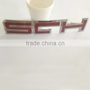 Wholesale 3D ABS Plastic Chrome Plated Self- Adhesive Car Grille Badges Car Badge thumbnail-6