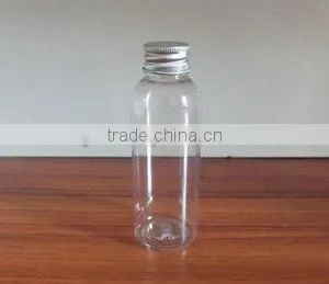50g Clear Plastic Bottle Aluminum Screw Lid thumbnail-1