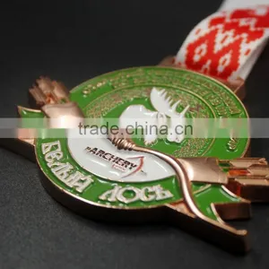 Cheap Promotional Marathon Metal Sports Medal Most Popular thumbnail-4