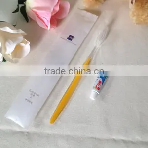 Disposable Toothbrush and Hotel Tooth With Toothpaste thumbnail-1