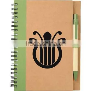 The Eco Spiral Notebook & Pen, Notebook With Paper Pen, Promotional Notebook thumbnail-4