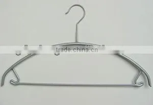 Fashion Metal Wire Hanger With Round Bar thumbnail-1