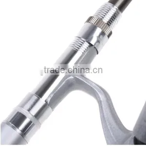 Mini Aluminum Saltwater Fishing Tackle Pocket Pen Fishing Rod Pole + Reel thumbnail-4
