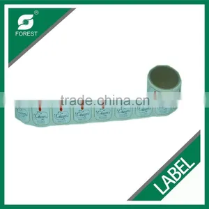 PRIVATE LABEL MANUFACTURING CUSTOM ROLL ADHESIVE LABEL, WATERPROOF SELF ADHESIVE PAPER LABEL thumbnail-4