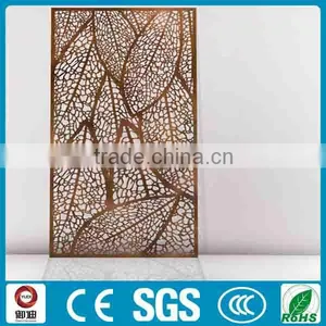 Factory Low Price Indoor House Elegant Black Color Wrought Iron Parttion thumbnail-6