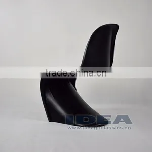 Replica Verner Chair - Black Color thumbnail-5