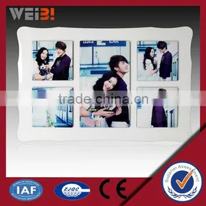 Anniversary Wall Mounted Bamboo Combination Photo Frame thumbnail-1