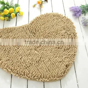 Microfiber Heart Shape Bedroom Mat thumbnail-1