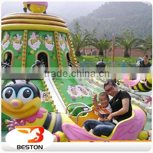 Direct Manufacturer on Attraction in Park Rotary Bee Rides Amusement Rides for Kids thumbnail-6
