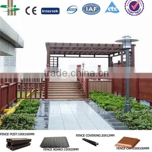 Wpc Wooden Home Garden Fence thumbnail-1