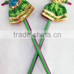Designer Multi Colored Puppet Pencil thumbnail-1