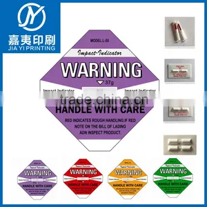 2015 Shockwatch Label Impact Indicator Shipping Label Monitoring Shock Label thumbnail-4