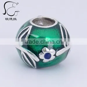 S925 Sterling Silver Charms-- Enamel Charms thumbnail-2