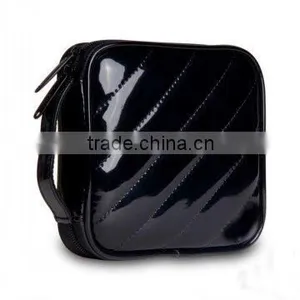 Factory Price Waterproof Large Size Patent Leather CD Storage Tote Bag thumbnail-3
