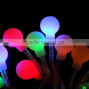 Flashing Rainbow Round Ball LED Fairy Lights String For Christmas XMAX Tree thumbnail-1