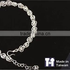 Hottest Lucky Rose Sterling Silver Bracelet Design thumbnail-1