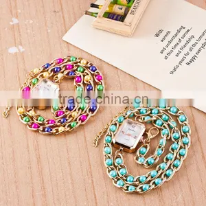 2016 Factory Wholesale Pearl Wristwatch Bracelet thumbnail-2