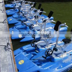 2 Person Pedal Bike / Water Pedal Bikes in the River thumbnail-1