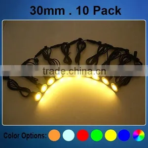 Hot Sale CE/RoHS/GS/SAA/UL Color Changing Stair Lights 10-Pack / IP65 Recessed Color Changing Stair Light Kits thumbnail-6