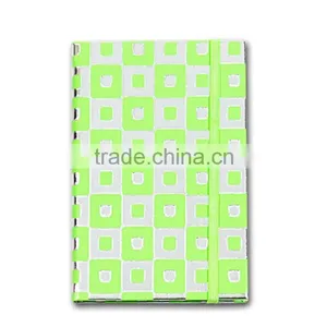 Cloth Cover Elastic Band Note Book, Personalized Hardcover Notebook (BLY5-2012PP) thumbnail-3