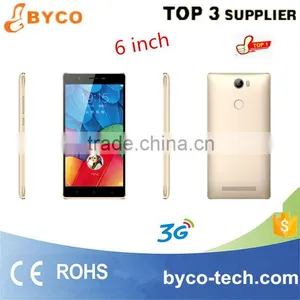 All Mobile Unlock Mtk6572 6 INCH Touch Screen 3G Android 4.4 Smart Mobile Phone Quality Choice thumbnail-1