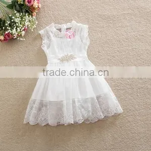 Wholesale Boutique Clothing Lace Bella Dresses For Little Girls, Hand Made Baby Girl Dress, Girls Summer Boutique thumbnail-2