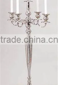 Silver Candelabra,gold Crystal Candelabra,whole Sale Wedding Black Candelabra thumbnail-3