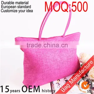 Woman Larege Clutch Straw Tote Bag With Strong Paper thumbnail-3
