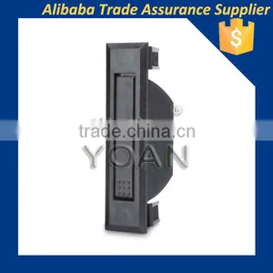 Black Chrome Plated Grey Fire-retardant ABS Housing Door Handle thumbnail-1