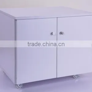 Customized Design Floor Standing Melamine MDF Portable Movable Wardrobe thumbnail-2