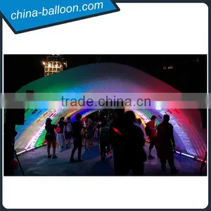 Color Changing Led Inflatable Tunnel Tent Inflatable Canvas Tent thumbnail-3